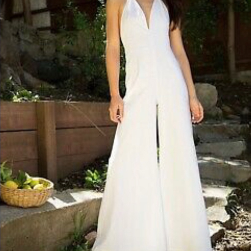 Free People Josie Denim Jumpsuit
